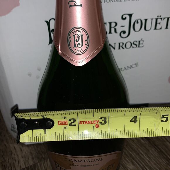 Perrier-Jouët BLASON ROSE’ 750ML Sealed Dummy FACTICES Display Bottle NEW - Picture 10 of 10